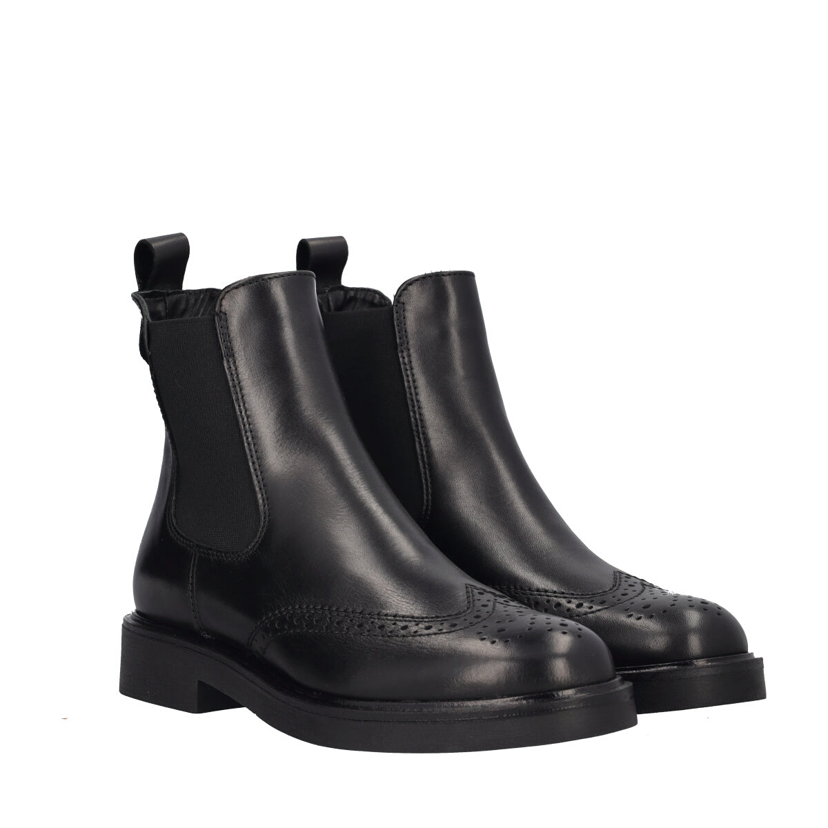 Stivaletti Donna Nere in Pelle