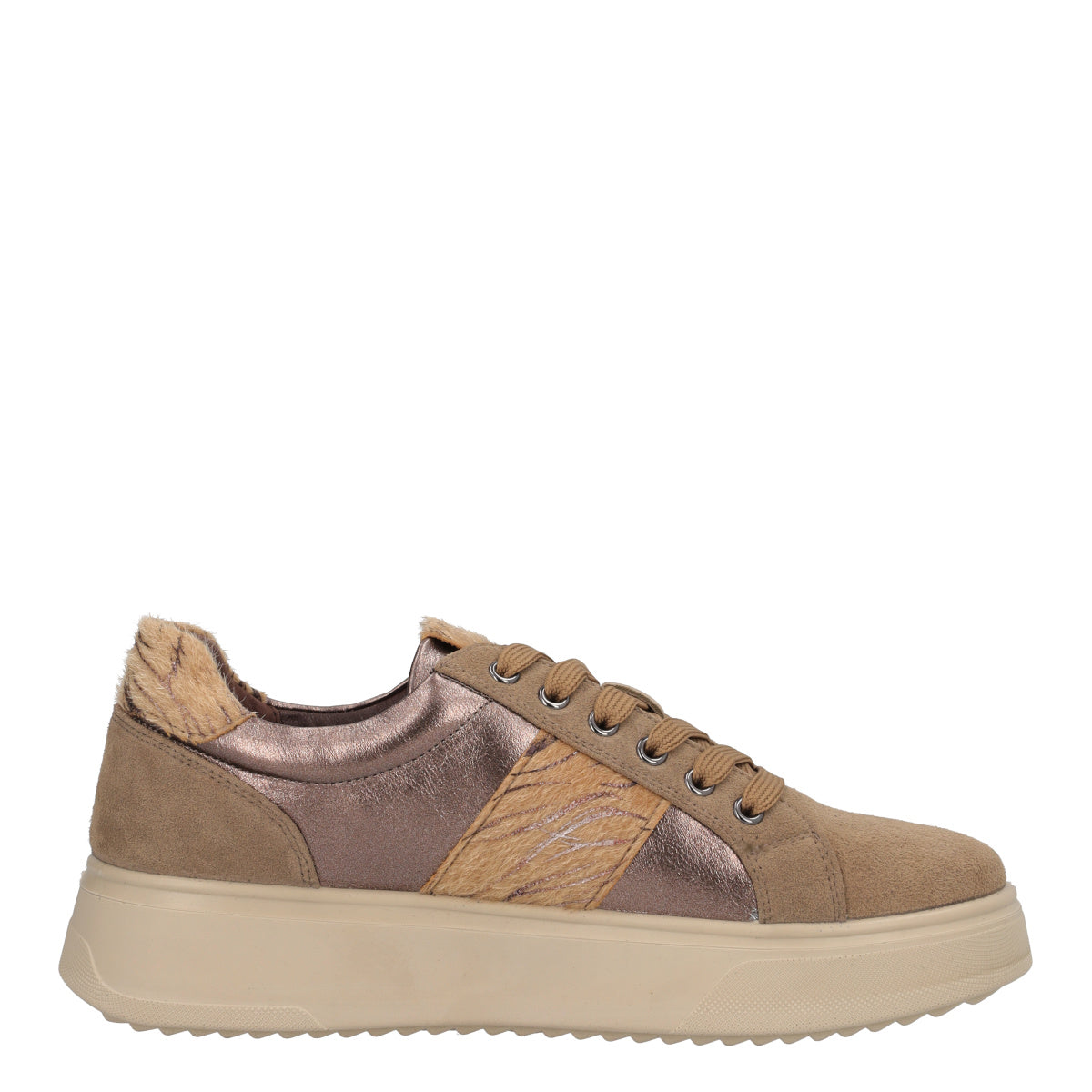 Sneakers Donna Taupe