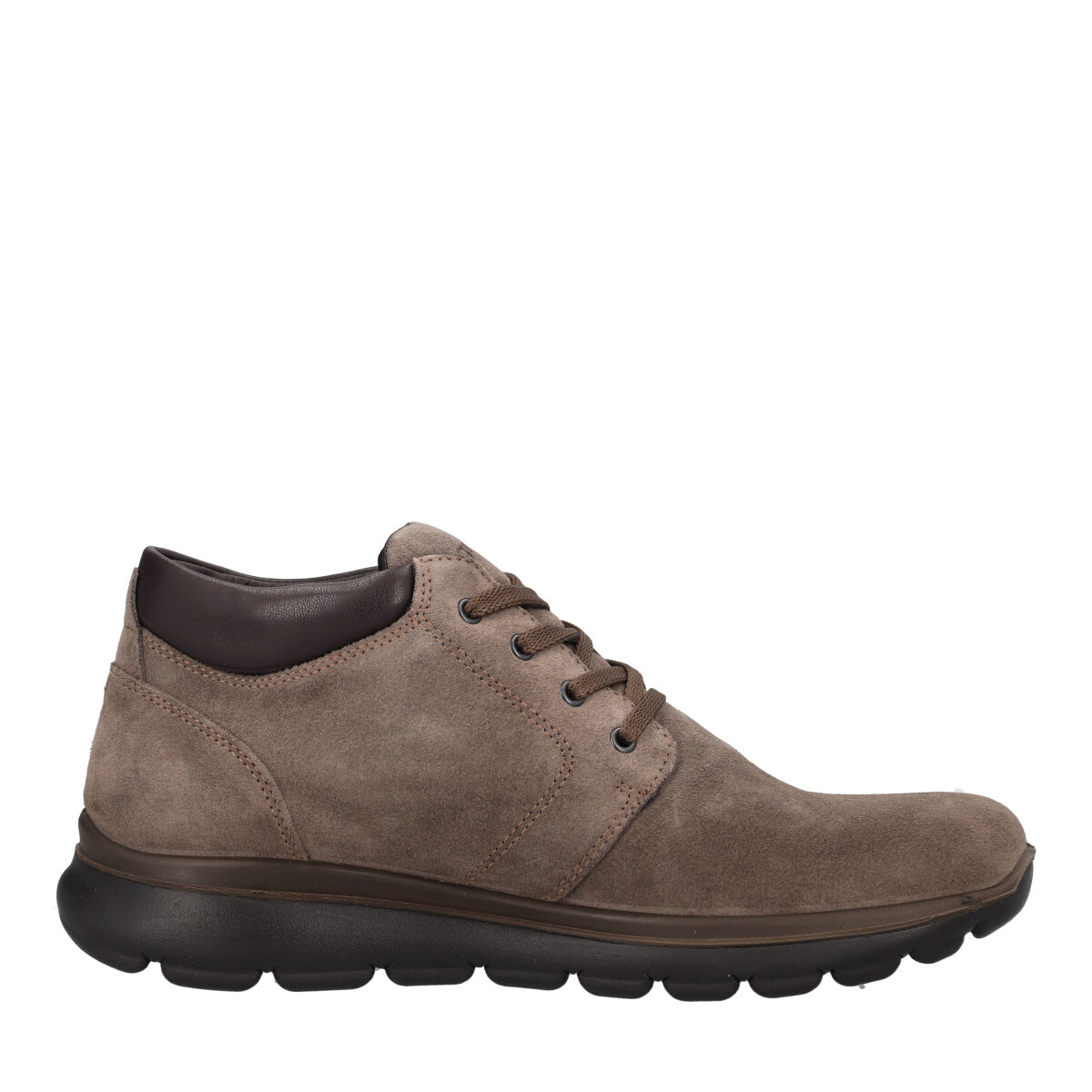ERNEST GTX Polacchini Uomo Fango Scuro In Pelle