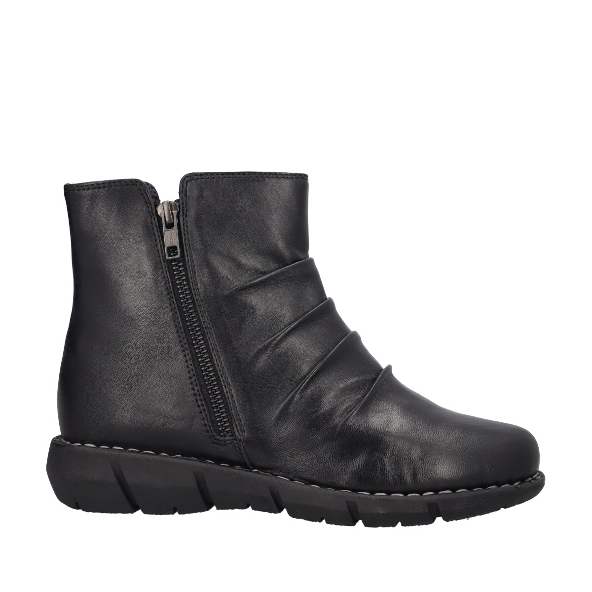 FOREST Stivaletti Donna Neri in Pelle