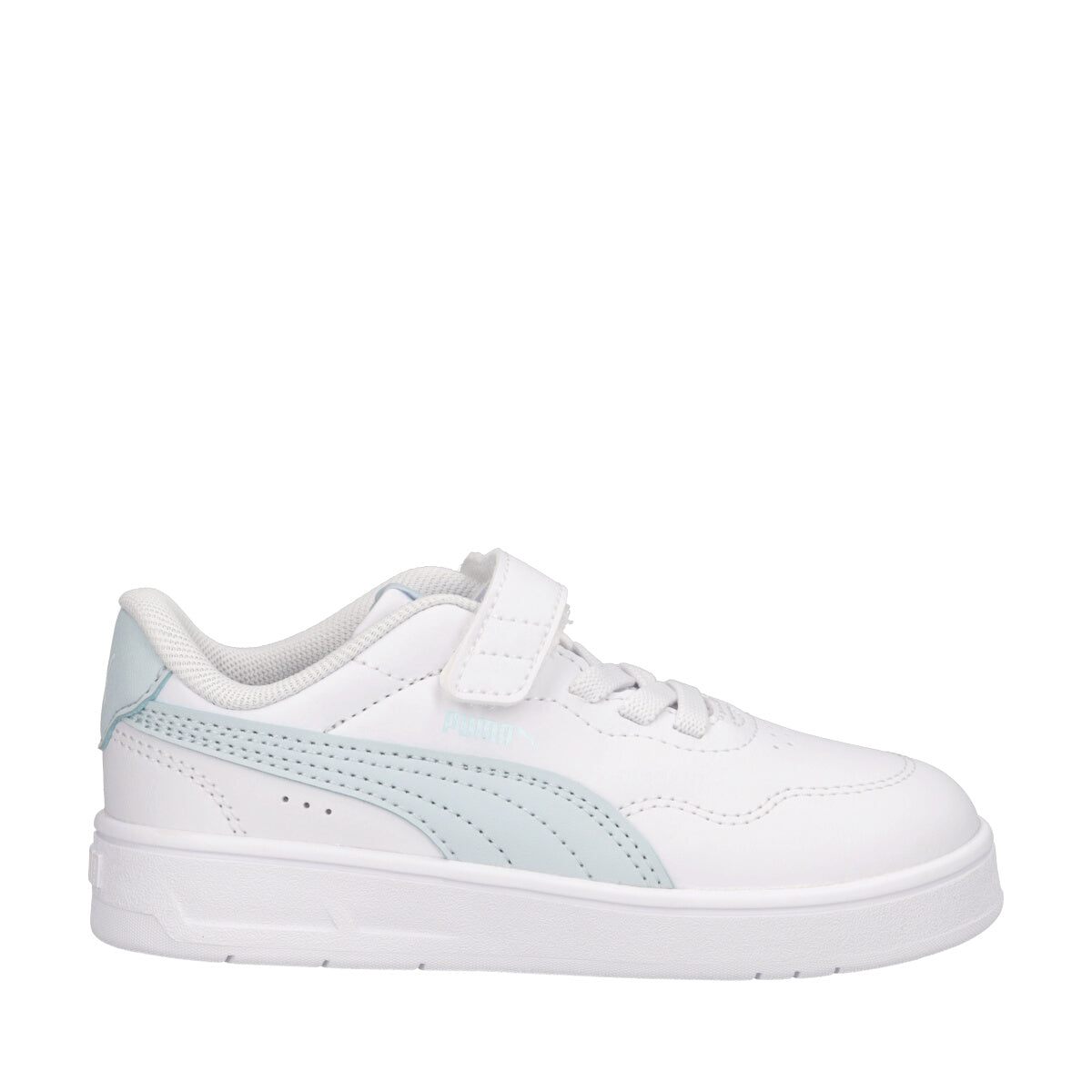 COURT LALLY AC INF Sneakers Bambina Bianche e Azzurre