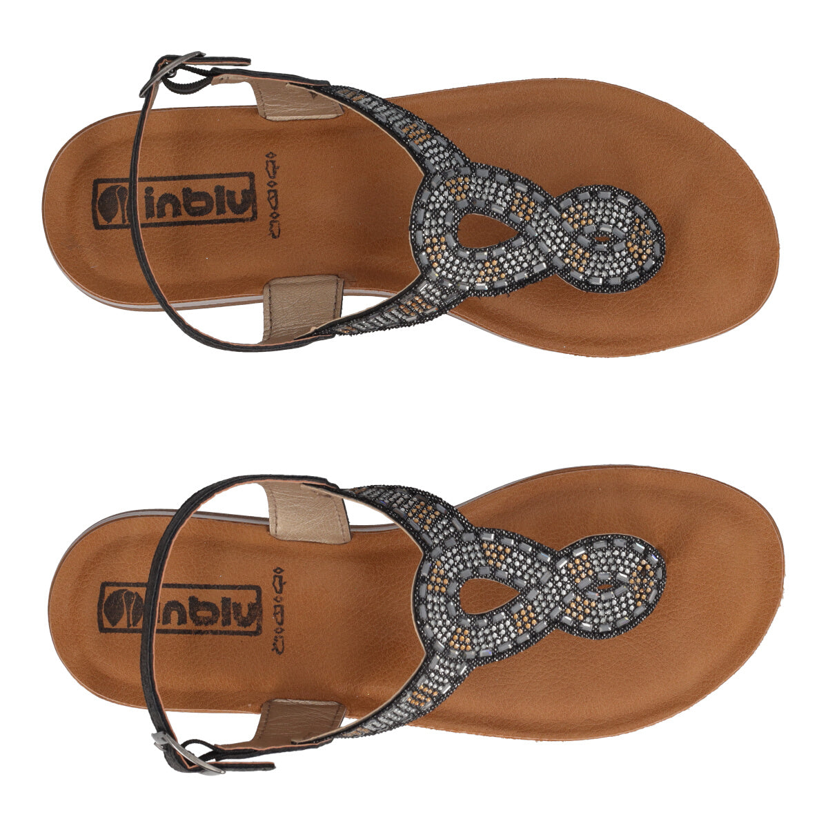 Sandali Infradito Donna Neri