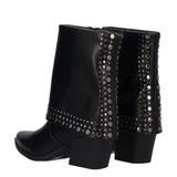 Stivaletti Texani Donna Neri