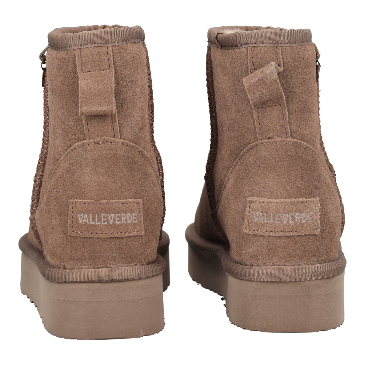 Stivaletti Donna Taupe in Pelle