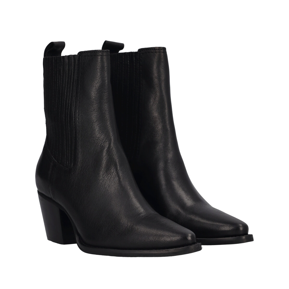 Stivaletti Donna Neri in Pelle