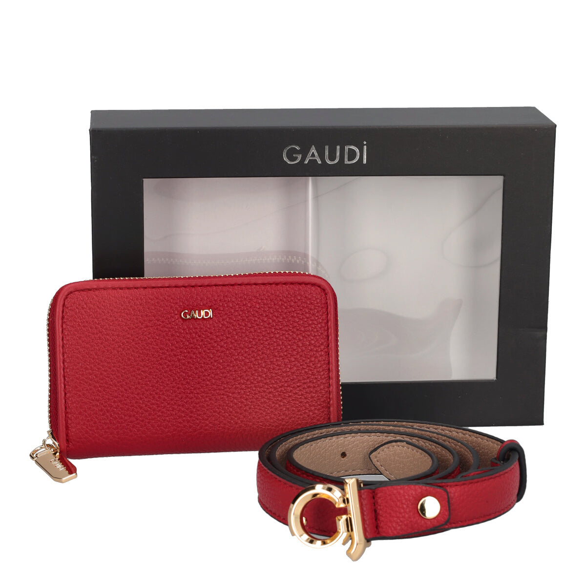 GIFT BOX - Cintura e Portafoglio Donna Rossi