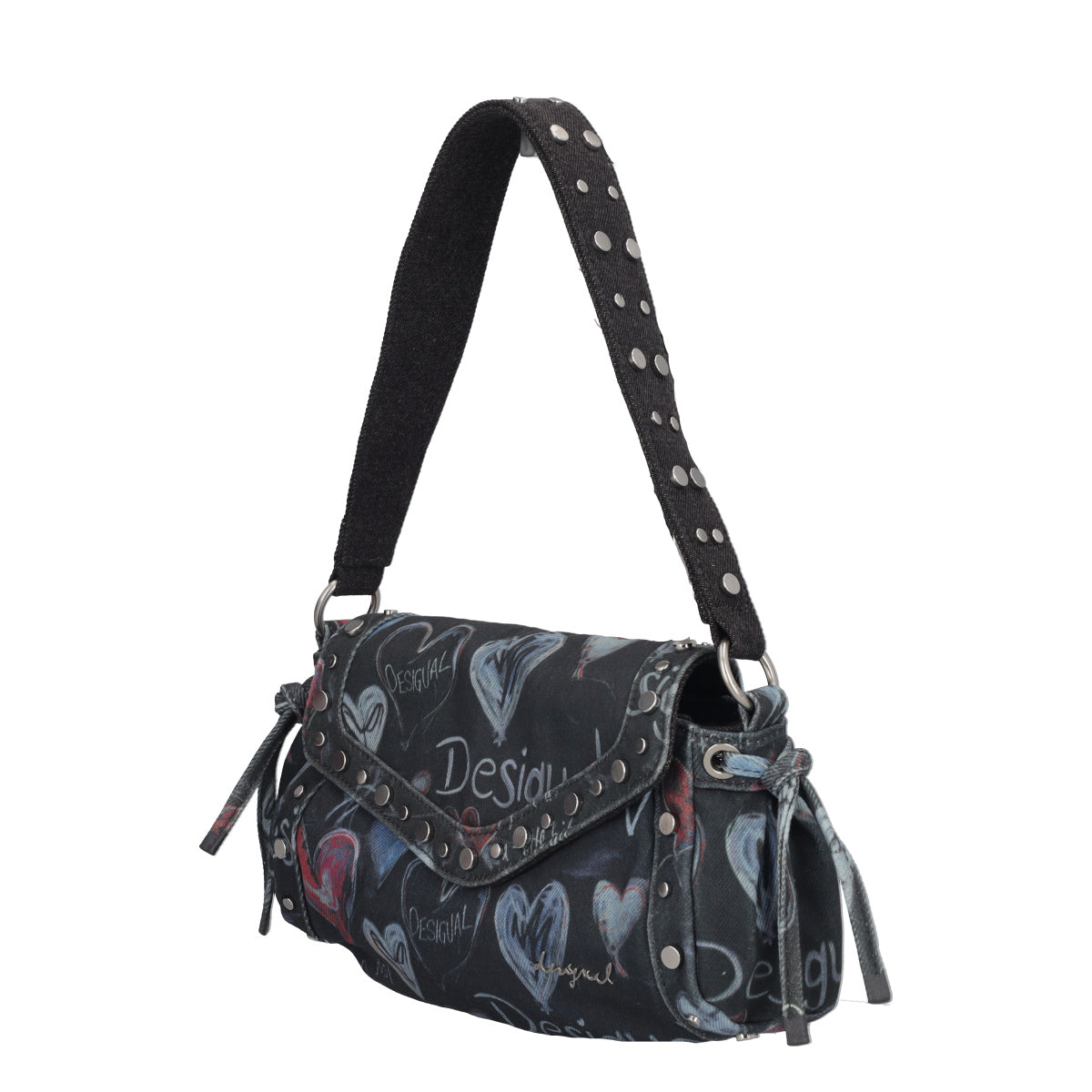 TORIO Borsa Donna Nera Denim