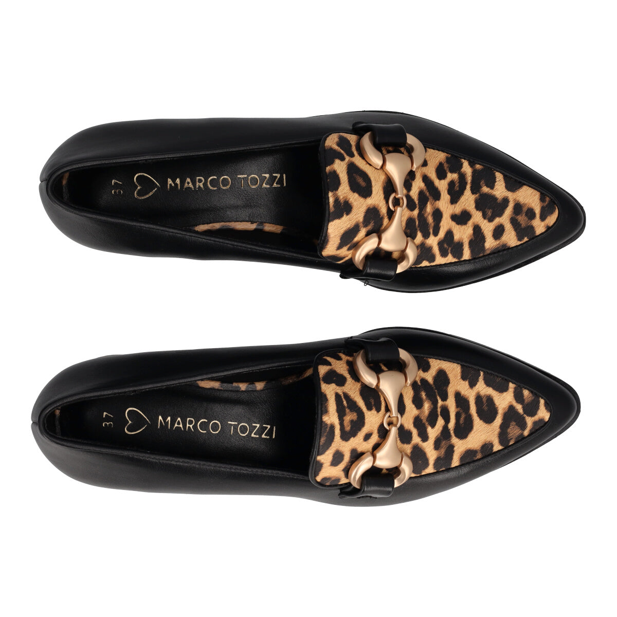 Mocassini Donna Nere e Animalier