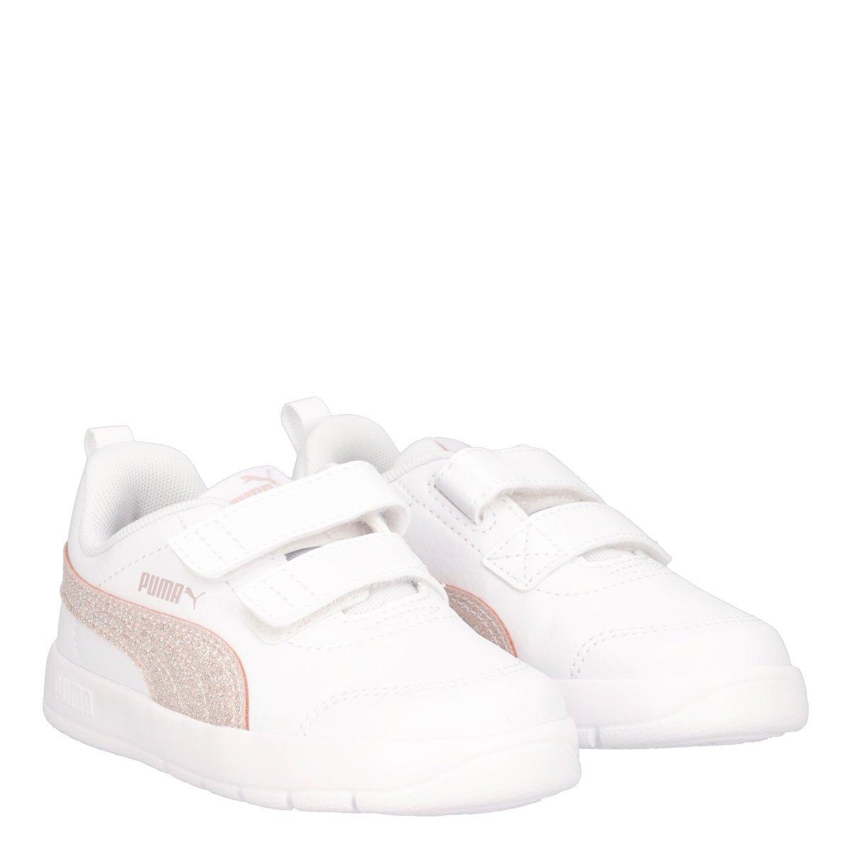COURTFLEX V3 GLITZ V INF Sneakers Bambina Bianche