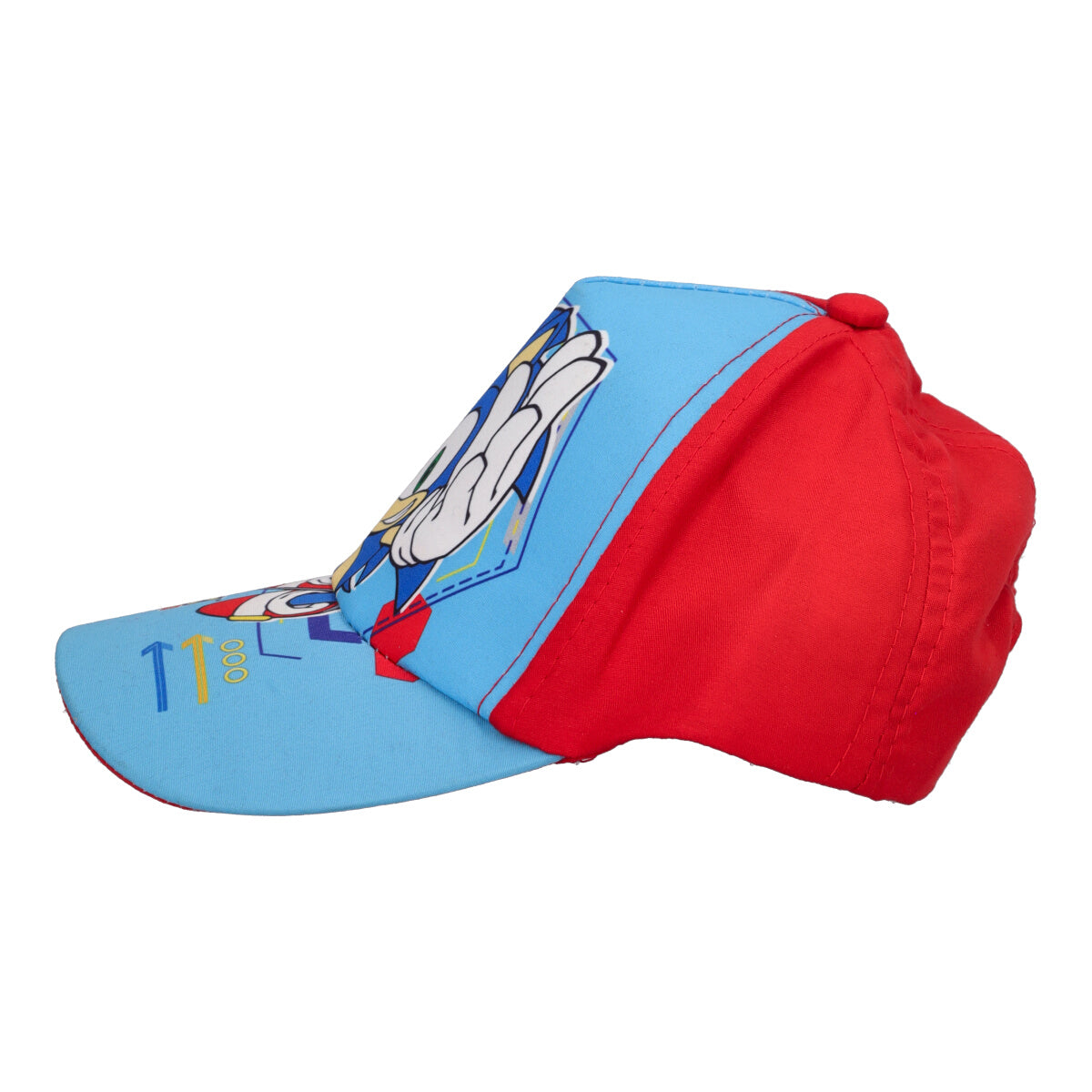 Cappello con Visiera Bambino Rosso Sonic