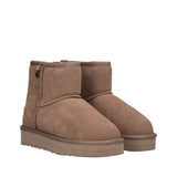 Stivaletti Donna Taupe in Pelle