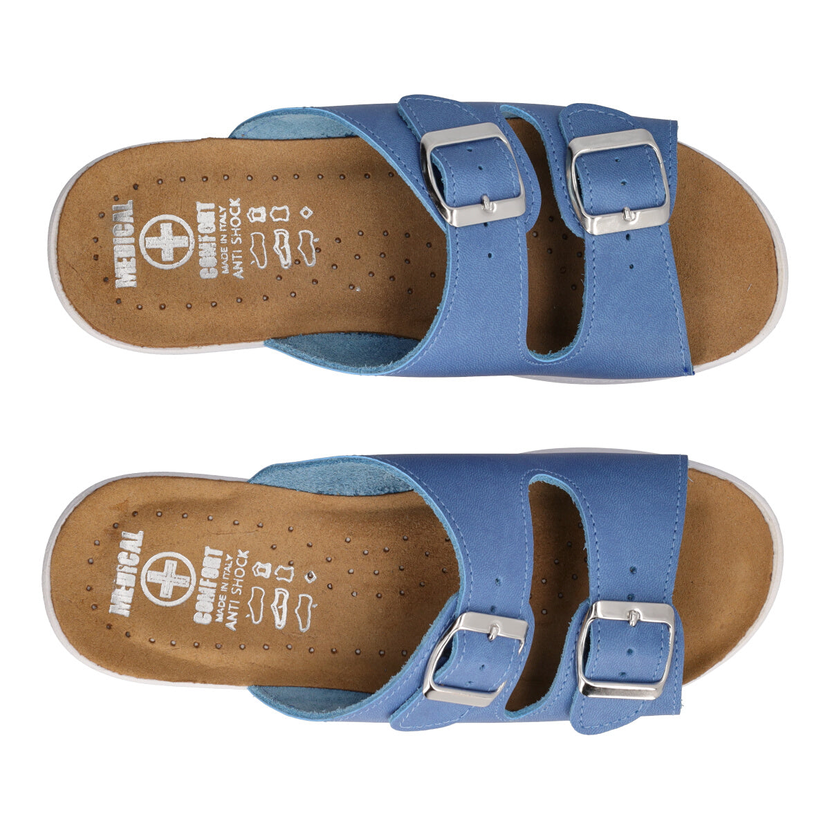 Ciabatte Sanitarie Donna Azzurre