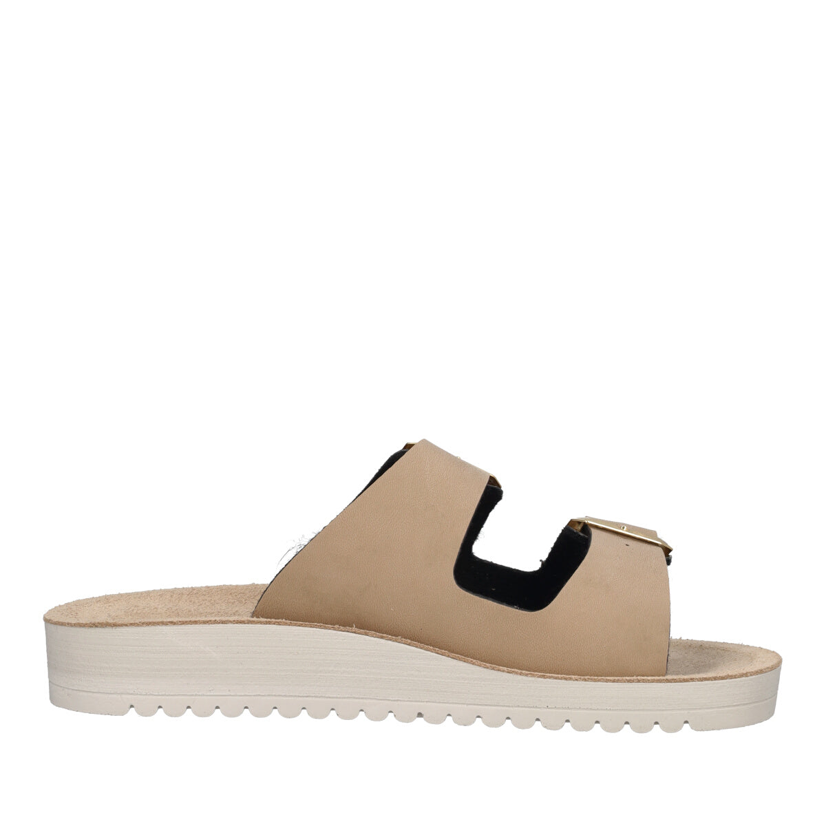 Ciabatte Donna Beige e Platino