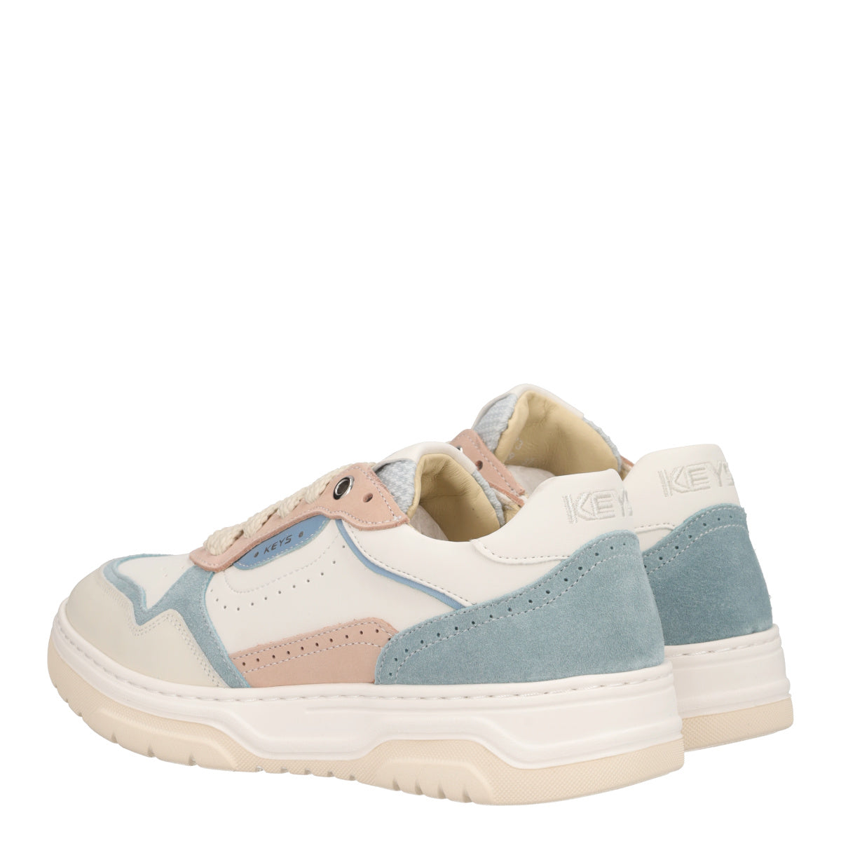 Sneakers Donna Bianche, Azzurre e Rosa