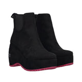 BUBBLE BEATLE Stivaletti Donna Neri con Zeppa