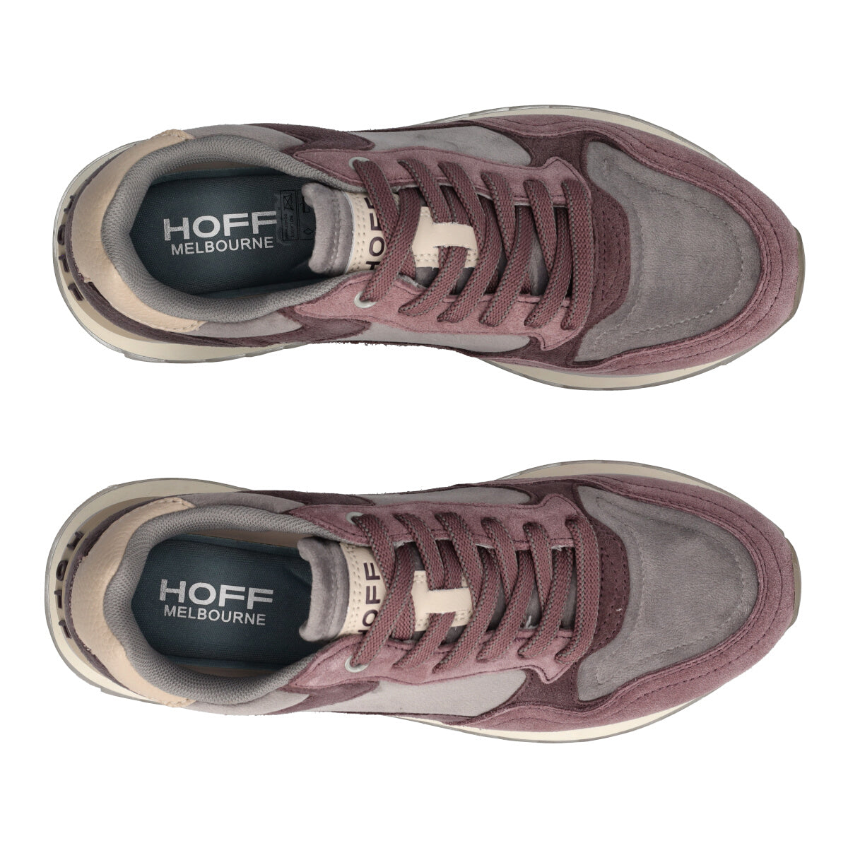 MELBOURNE Sneakers Donna Viola e Grigie