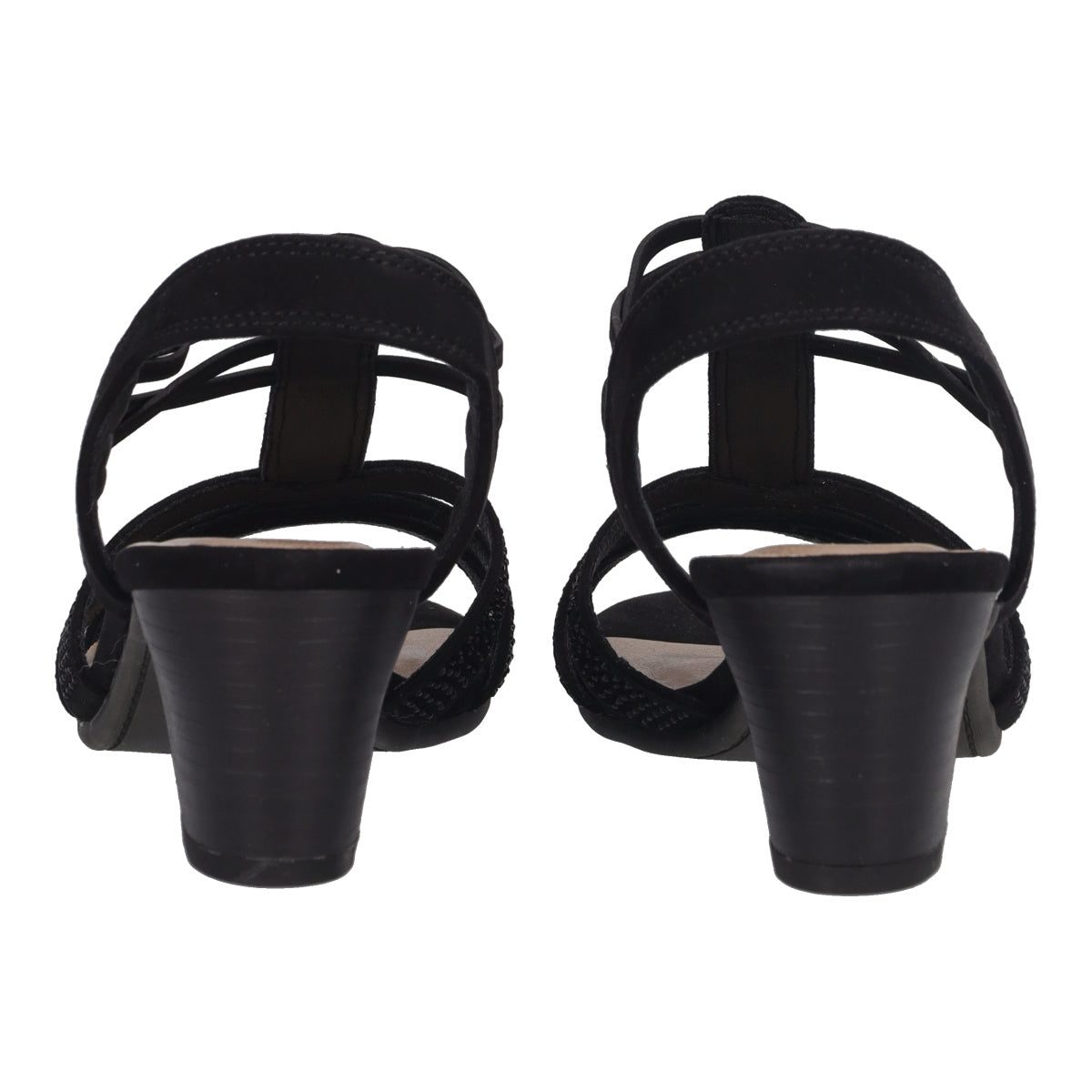 Sandali con Tacco Donna Nero