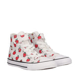 CHUCK TAYLOR ALL STAR Sneakers Alte Ragazze con Mele Rosse