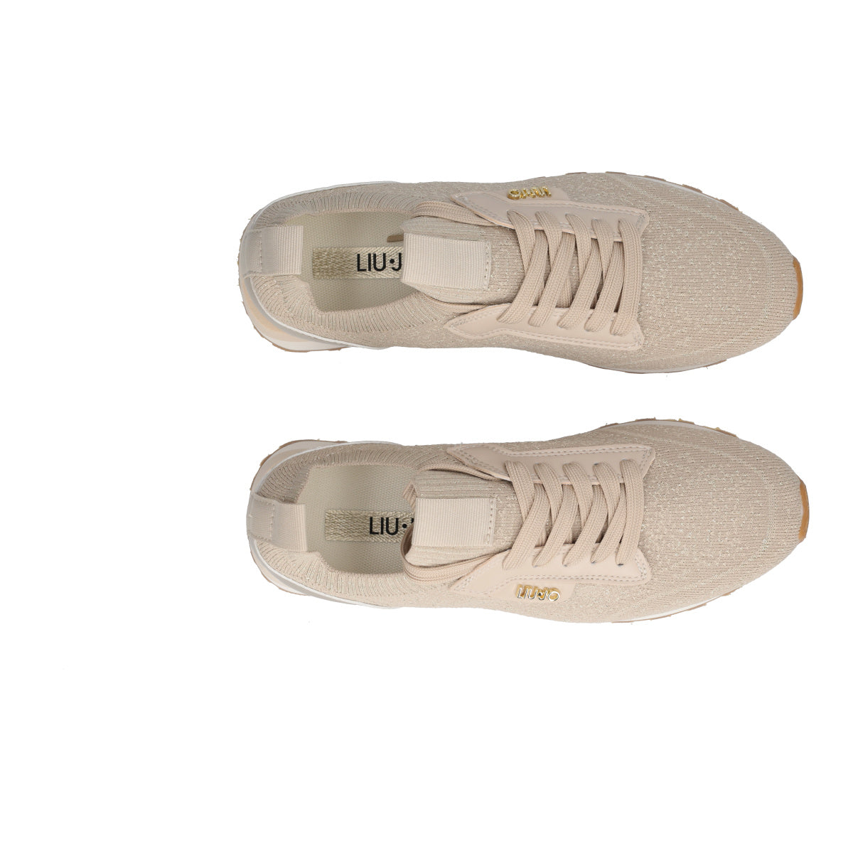EVELYN 916 Slip-on Donna Metallizzate Beige