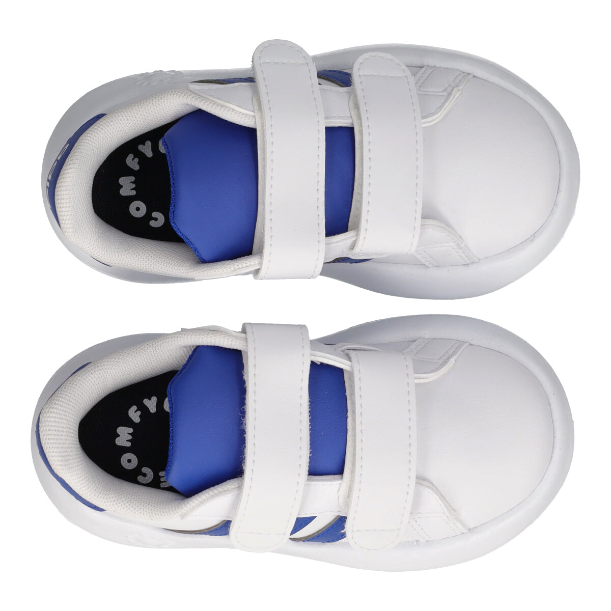 GRAND COURT 2.0 Sneakers Bambino Bianche e Blu