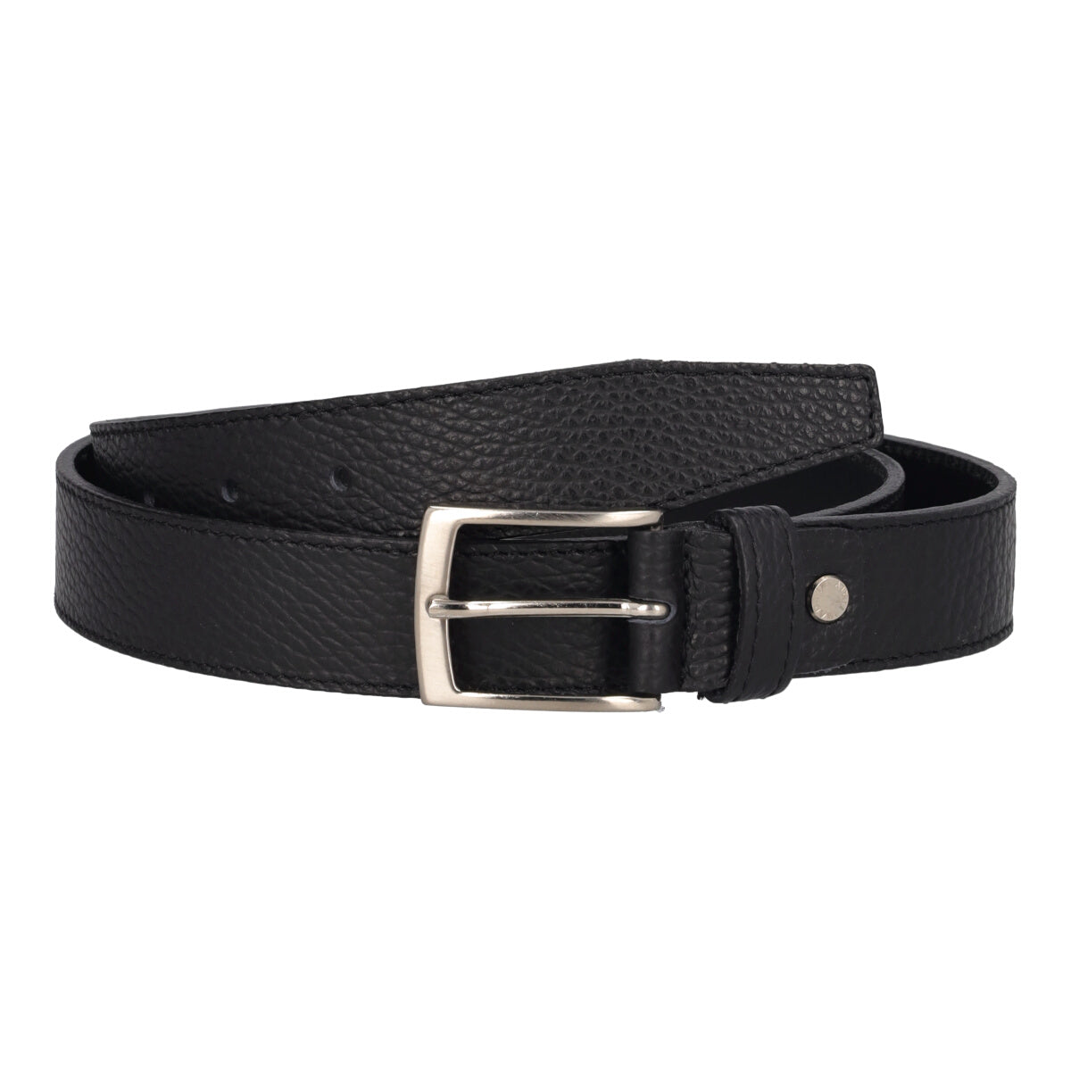 Cintura Uomo Vitello Nera