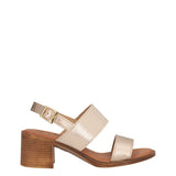 Sandali con Tacco Donna Oro