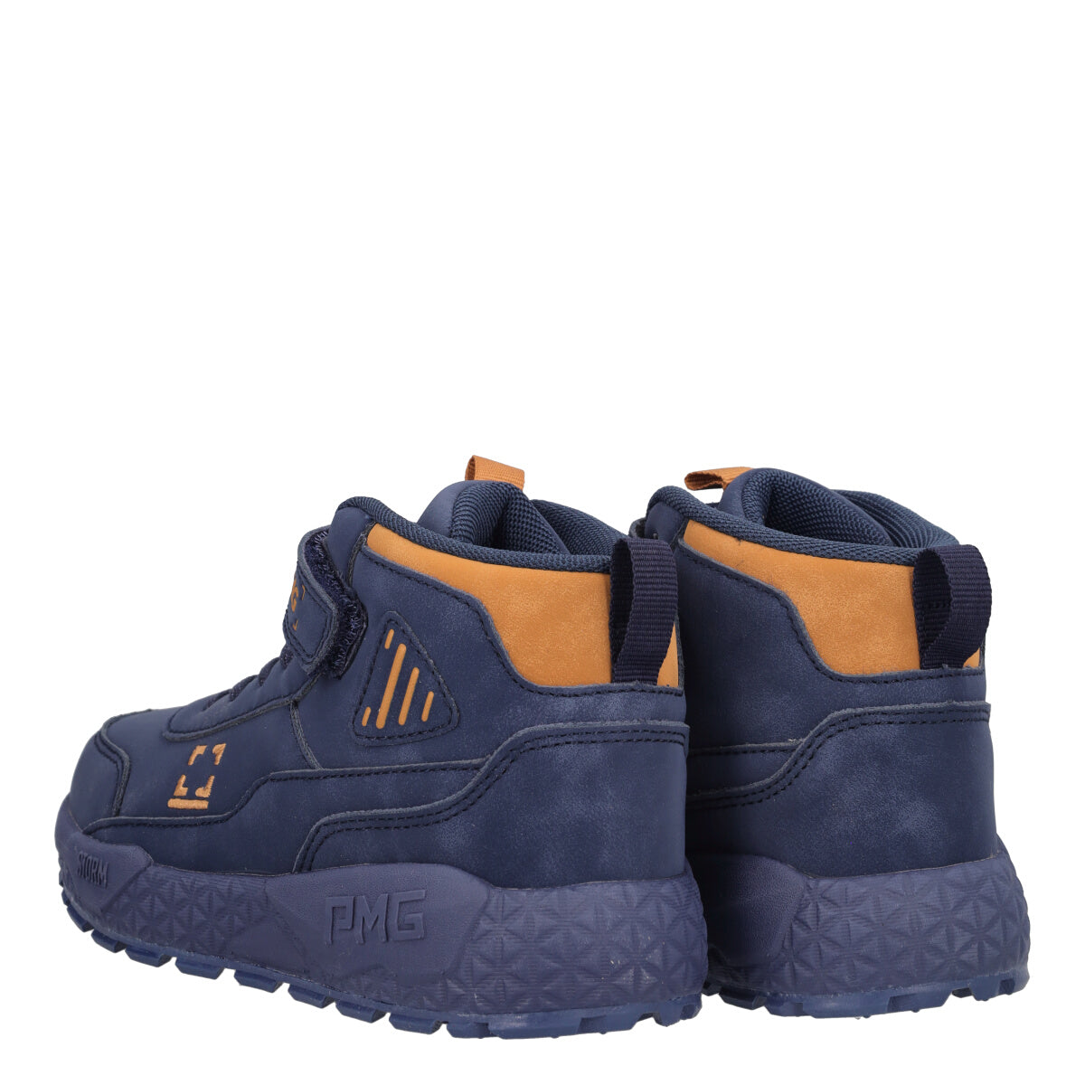 B&G STORM Sneakers Alte Bambino Blu