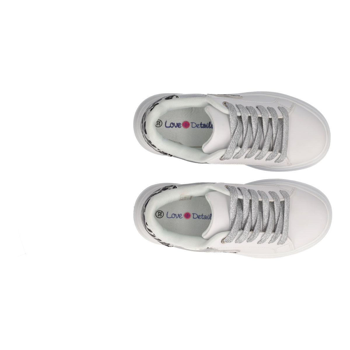 Sneakers Bambina Bianche