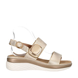 Sandali Donna Beige Satinato