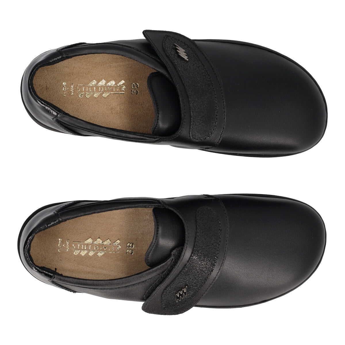 Comfort Donna Nere in Pelle