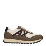 AF19388 Sneakers Uomo Beige e Verdi
