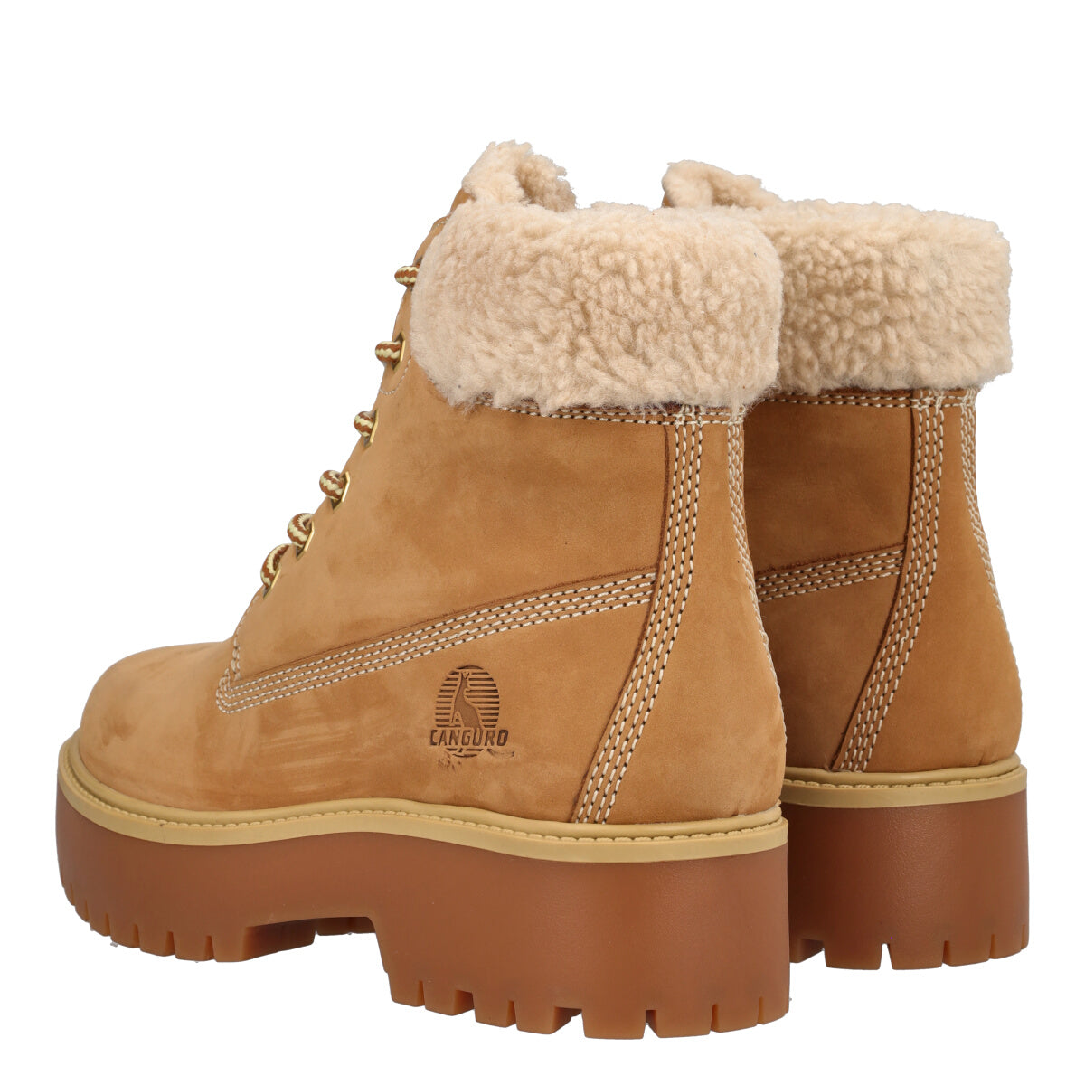 Polacchi Donna Beige in pelle