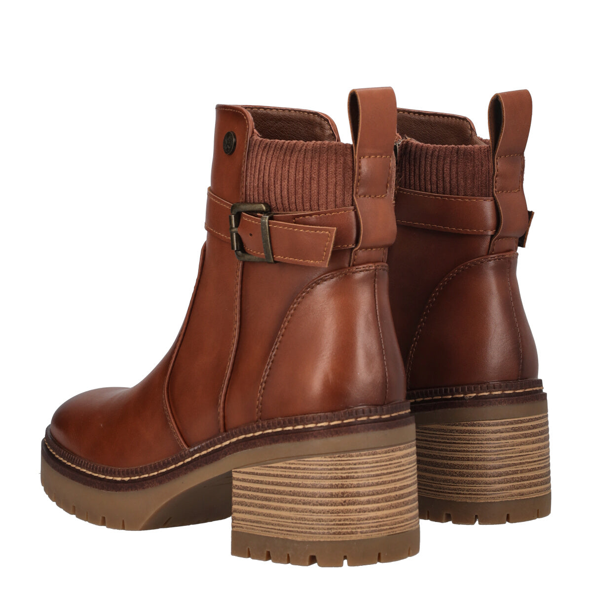 Stivaletti Donna Camel