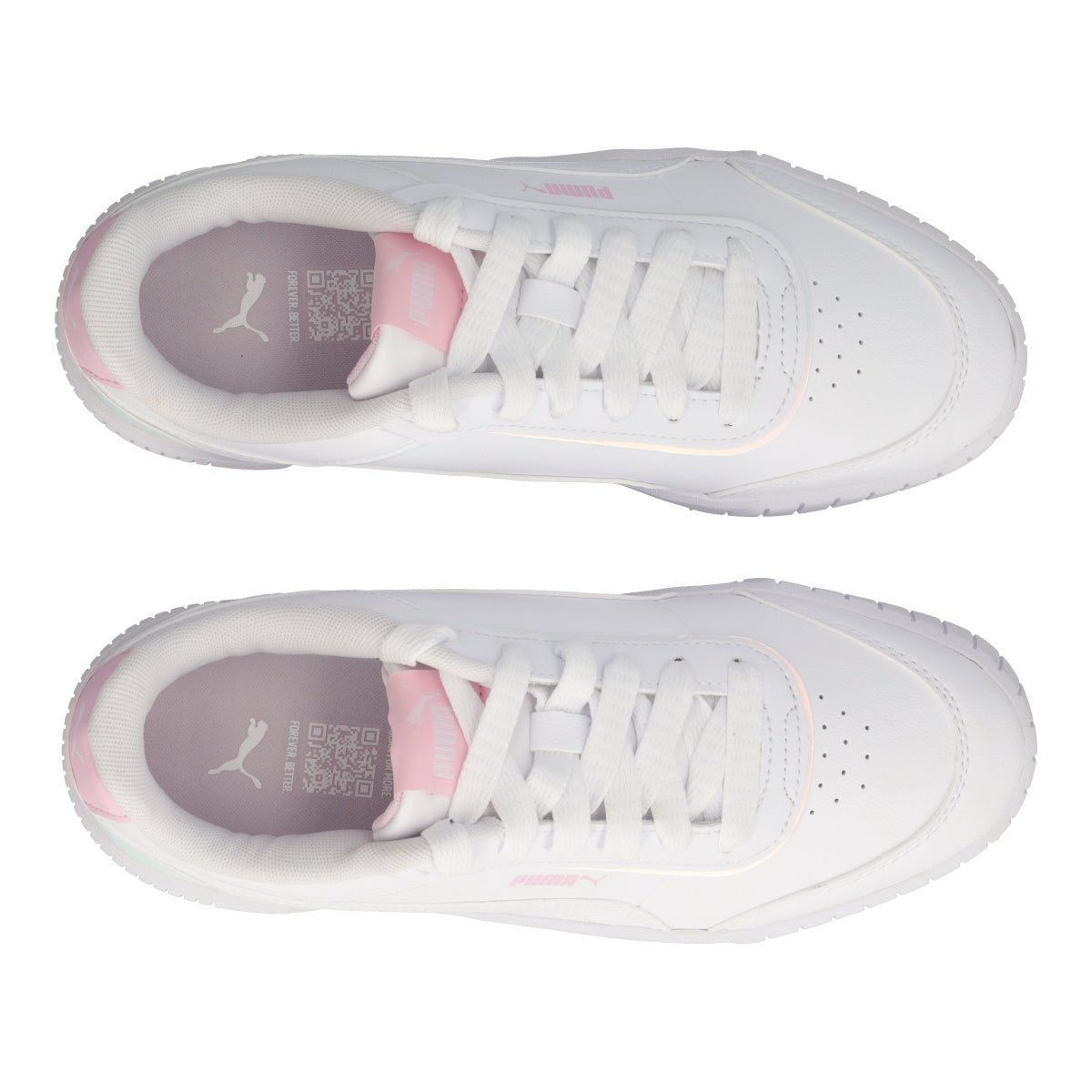 CARINA MIA HOLO 2.0 JR Sneakers Junior Bianche e Rosa