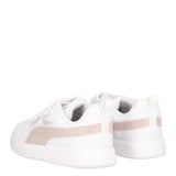 COURTFLEX V3 GLITZ V INF Sneakers Bambina Bianche