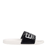 AF15118.FC079 Ciabatte Mare Uomo Bianche e Nere