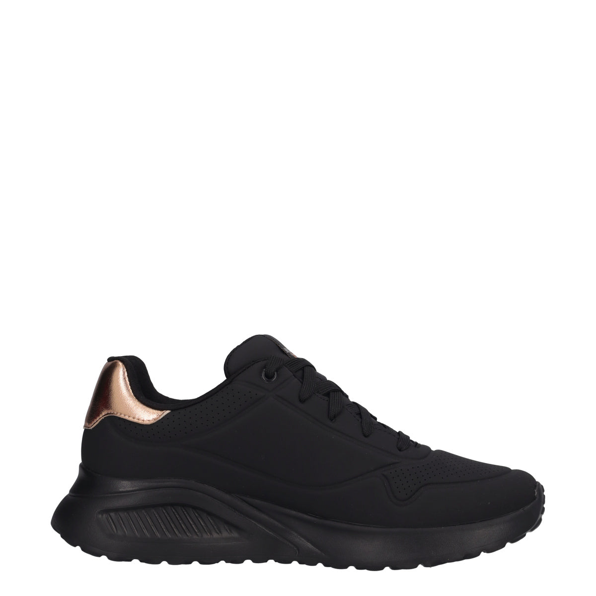 UNO LITE SHIMMER ALONG Sneakers Donna Nere e Bronzo