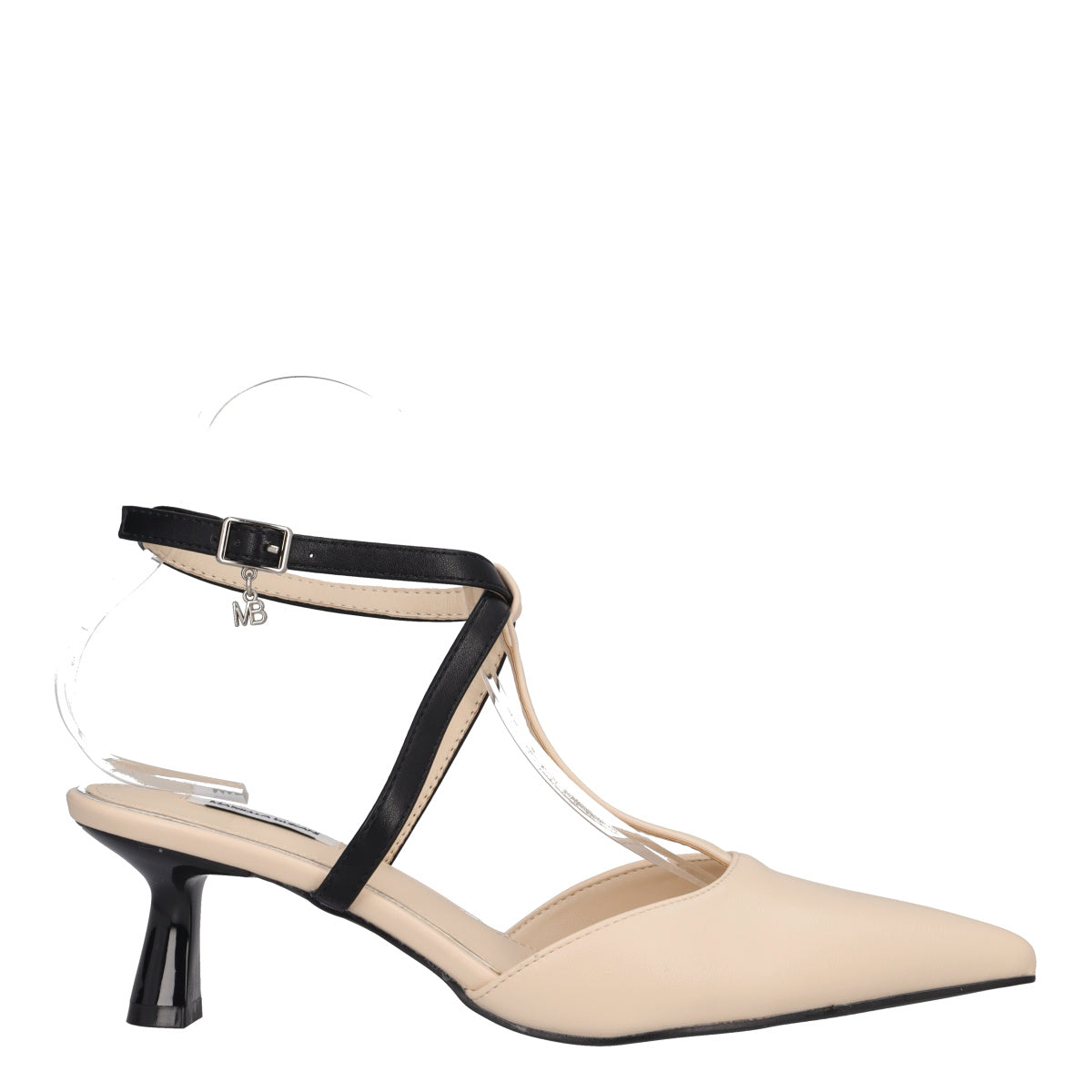 PLEASE Sandali con Tacco Donna Burro