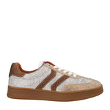 Sneakers Donna Beige e Argento