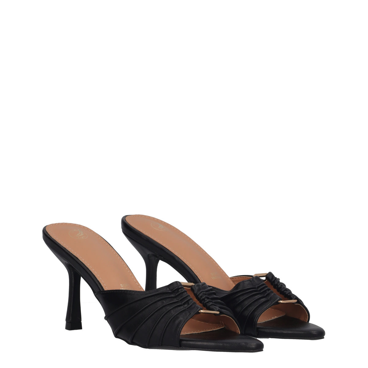 Sandali con Tacco Donna Neri