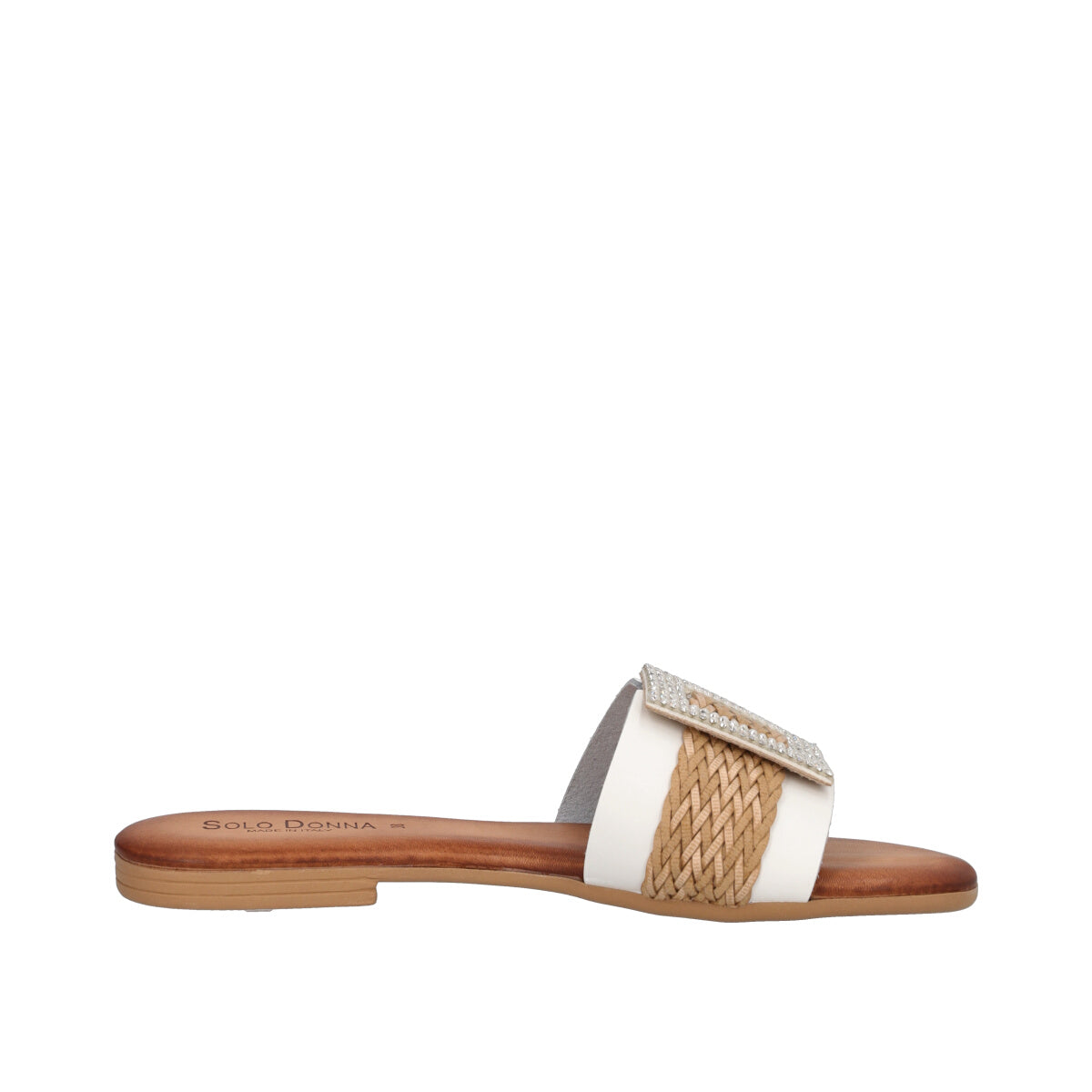 Ciabatte Donna Bianche e Beige