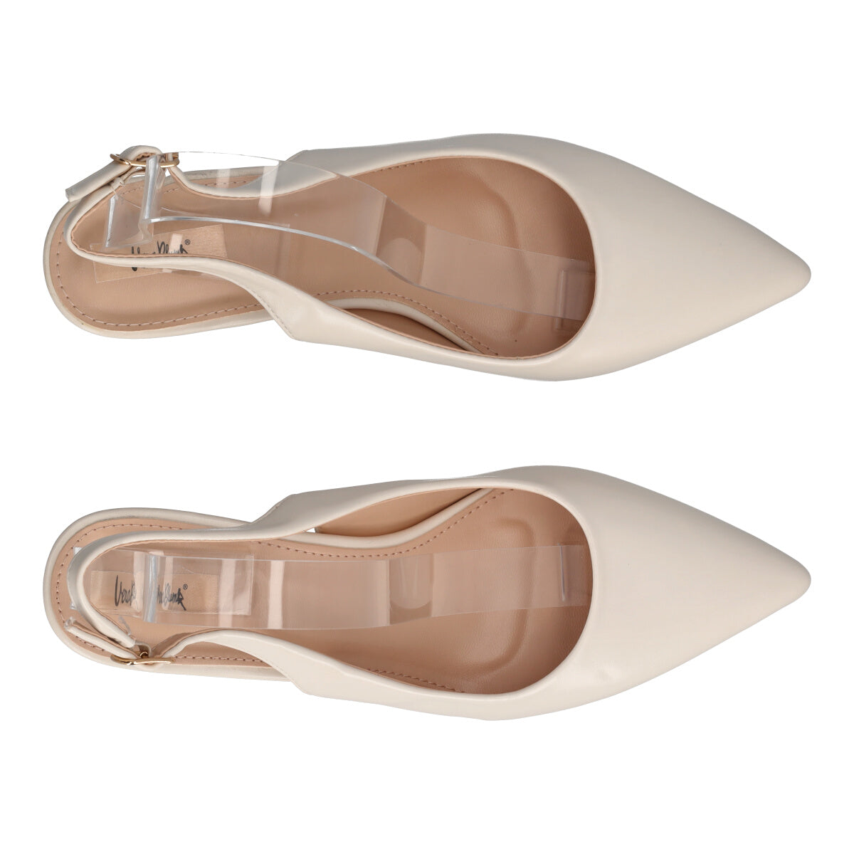 Slingback Donna Beige