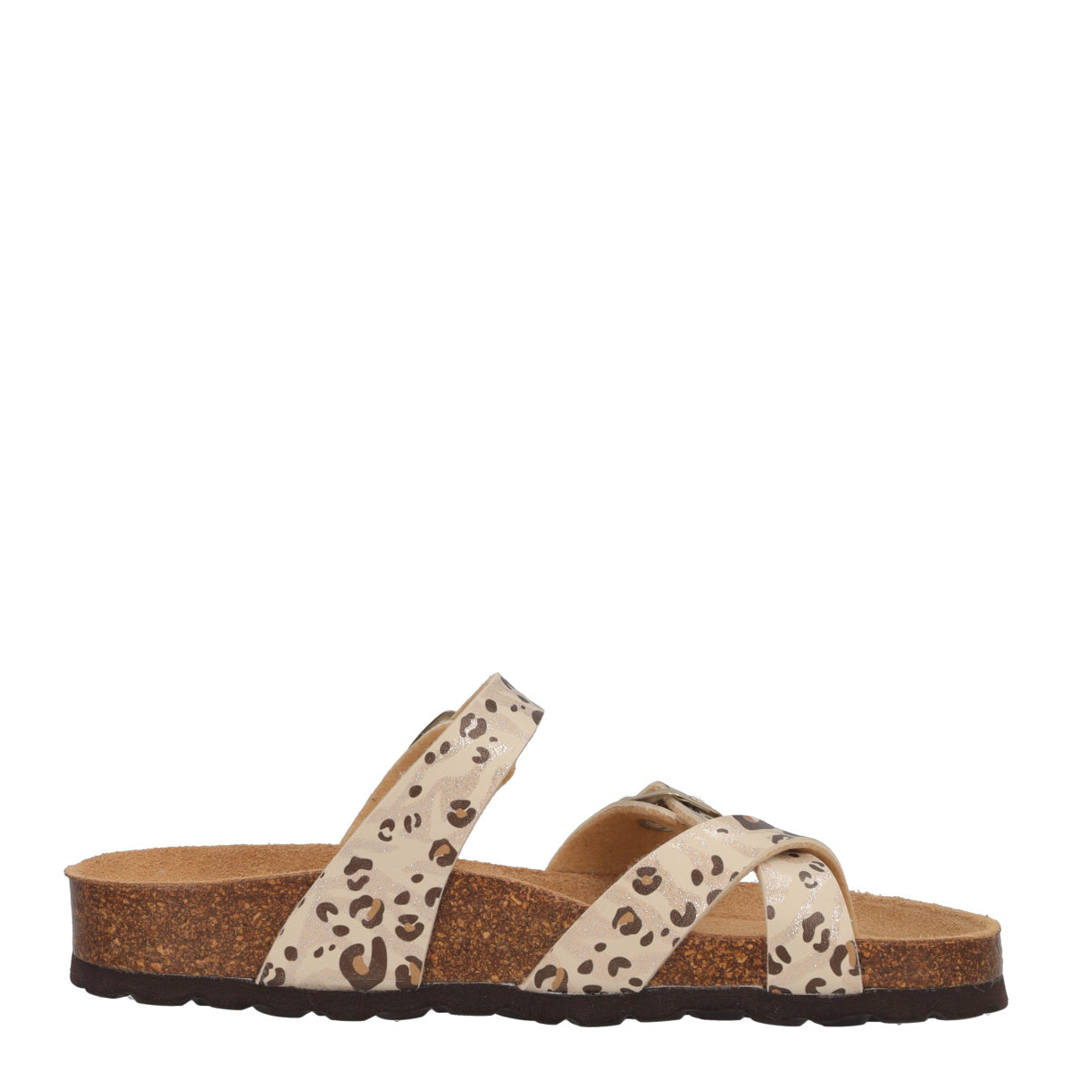 Infradito Donna Beige Animalier
