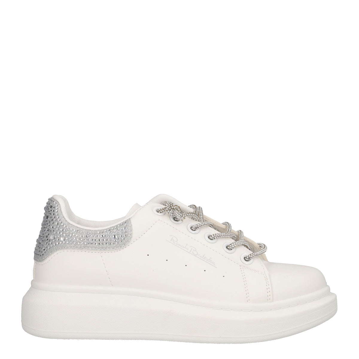 Sneakers Donna Bianche e Argento