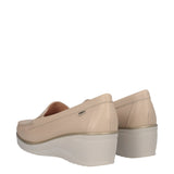 Mocassini Donna Beige