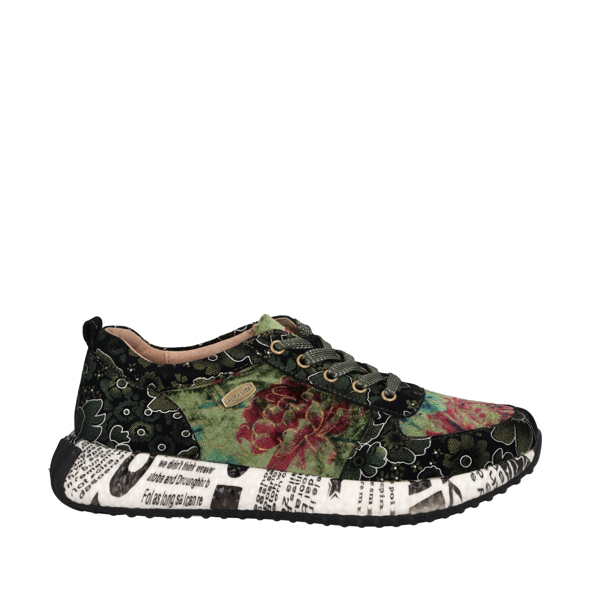 Sneakers Donna Verdi in Pelle