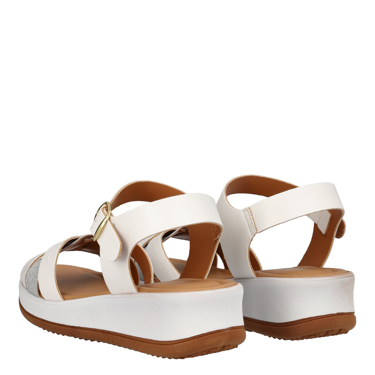 Zeppe Donna Bianchi e Argento