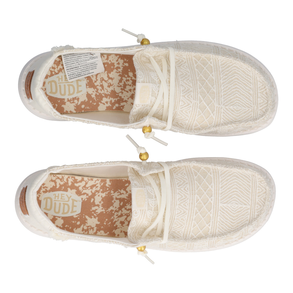 WENDY CROCHET LACE Mocassini Slip-on Donna Bianchi