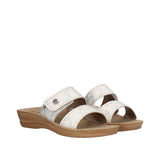 Ciabatte Donna Bianche e Argento