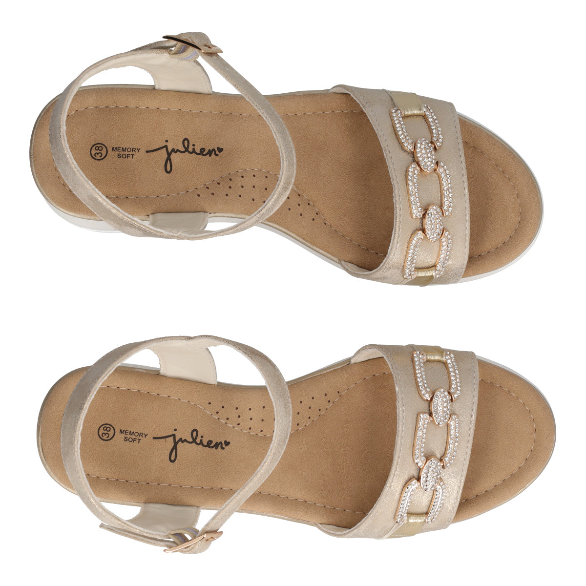 Zeppe Donna Platino